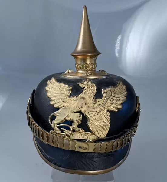 Baden Infantry Officers Pickelhaube Visuel 1 principal